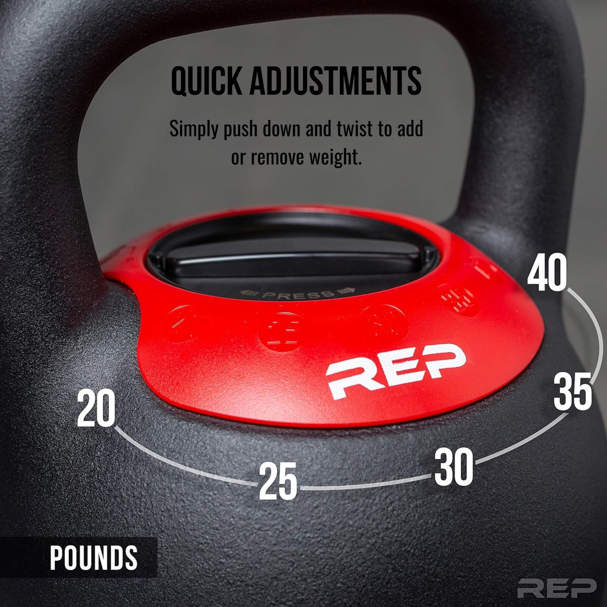 Adjustable Kettlebell Weight Set N634