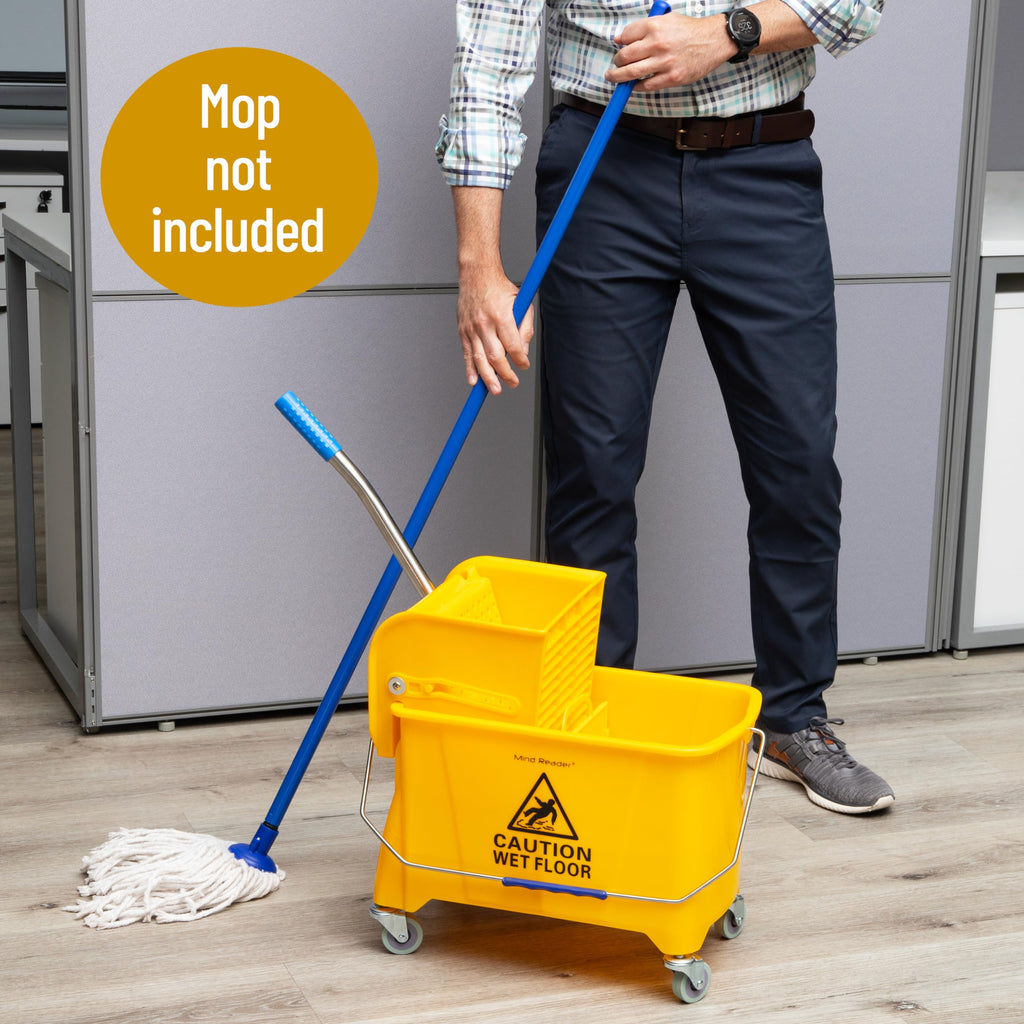 5.5-Gallon Mop Bucket with Wringer V923